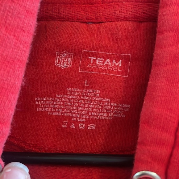 NFL KC Chiefs 2019 AFC Champions Hoodie / Size Large Unisex - Picture 4 of 4